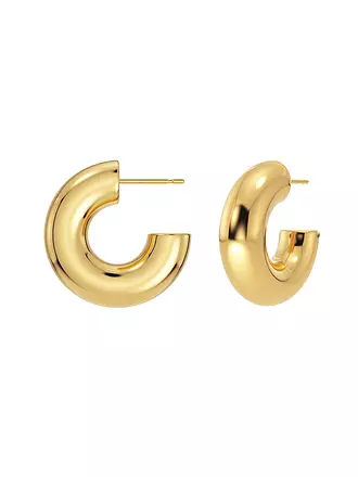 EDBLAD | Creolen CHUNKY CREOLES Small Gold | 